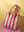 Pink & Yellow Striped Recycled Tote Bag