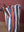 Red & Blue Striped Recycled Tote Bag