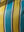 Yellow & Turquoise Striped Recycled Tote Bag