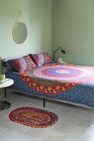 Sanganeri Cotton Double Duvet Set