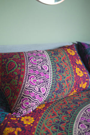 Sanganeri Cotton Double Duvet Set