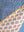 Cornflower & Lilac Block Print Cotton Quilt