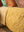 Mustard Yellow Block Print Cotton Quilt