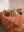 Terracotta Block Print Cotton Quilt