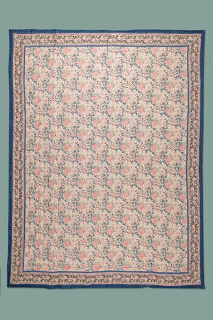 Beatrice Hand Block Print Cotton Quilt