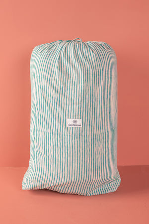 Amelia Hand Block Print Cotton Quilt