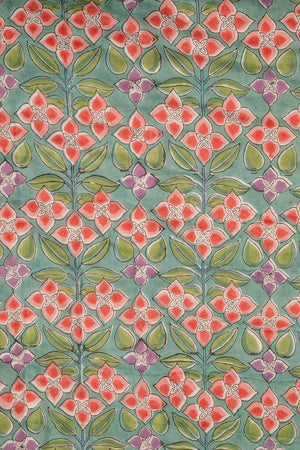 Josephine Hand Block Print Cotton Quilt