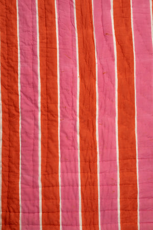 Florence Hand Block Print Cotton Quilt