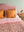 Ruby Meadow Reversible Floral Quilt