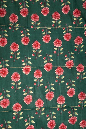 End of Roll Patchwork Reversible Quilt - 01