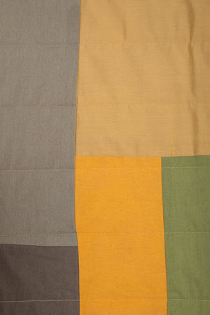 End of Roll Patchwork Reversible Quilt - 03