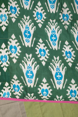 End of Roll Patchwork Reversible Quilt - 06