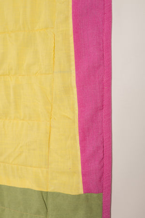 End of Roll Patchwork Reversible Quilt - 06