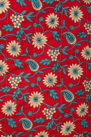 End of Roll Patchwork Reversible Quilt - 07