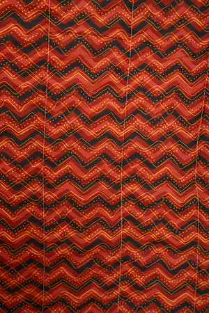End of Roll Patchwork Reversible Quilt - 08