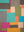 End of Roll Patchwork Reversible Quilt - 09