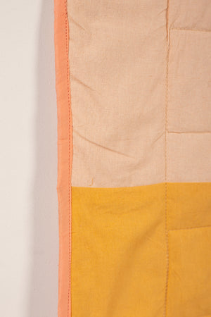 End of Roll Patchwork Reversible Quilt - 11