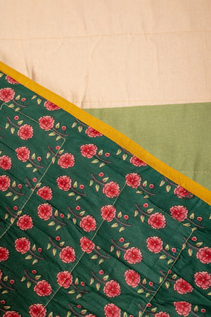 End of Roll Patchwork Reversible Quilt - 12