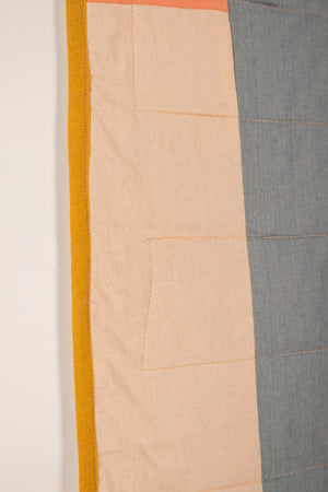 End of Roll Patchwork Reversible Quilt - 12