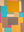 End of Roll Patchwork Reversible Quilt - 15