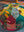 Patchwork Embroidery Pouffe