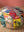 Patchwork Embroidery Pouffe