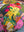 Patchwork Embroidery Pouffe