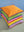 Papaya Block Colour Cotton Cushion Cover