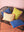 Cream Rectangular Block Colour Cotton Cushion Cover