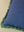 Denim Blue Leaves Embroidered Cushion Cover