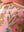 Pink Botanical Embroidered Cushion Cover