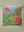 Blue Embroidered Frog Velvet Cushion Cover
