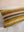 Clay Stripe Block Print Cushion Cover