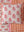 Carnation & Clementine Block Print Cushion Cover