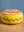 Floral on Yellow Embroidered Pouffe