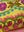 Floral on Yellow Embroidered Cushion Cover