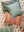 Blue & Turquoise Block Print Cotton & Velvet Cushion Cover