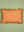 Mustard & Terracotta Block Print Cotton & Velvet Cushion Cover
