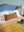 Staggered Stripe Embroidered Cushion Cover