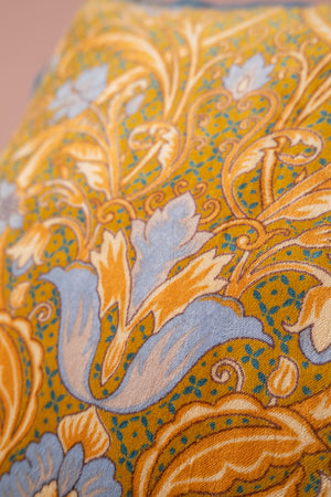 Ember Floral Velvet Cushion Cover
