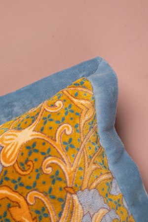 Ember Floral Velvet Cushion Cover