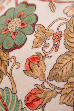 Wisp Floral Velvet Cushion Cover