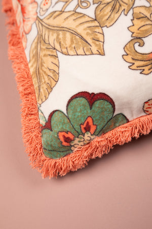 Wisp Floral Velvet Cushion Cover