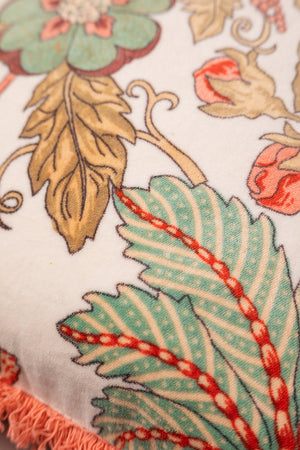 Wisp Floral Velvet Cushion Cover