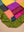 Block Colour Patchwork Cotton Cushion Cover with Frill Edge