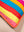 Bright Striped Patchwork Cotton Cushion Cover with Piped Edge