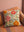 Sage Green Wildflower Embroidered Cushion Cover