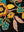 Flower Power Velvet Embroidered Cushion Cover