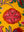 Yellow Embroidered Floral Cushion Cover