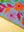Blue & Pink Embroidered Floral Velvet Cushion Cover